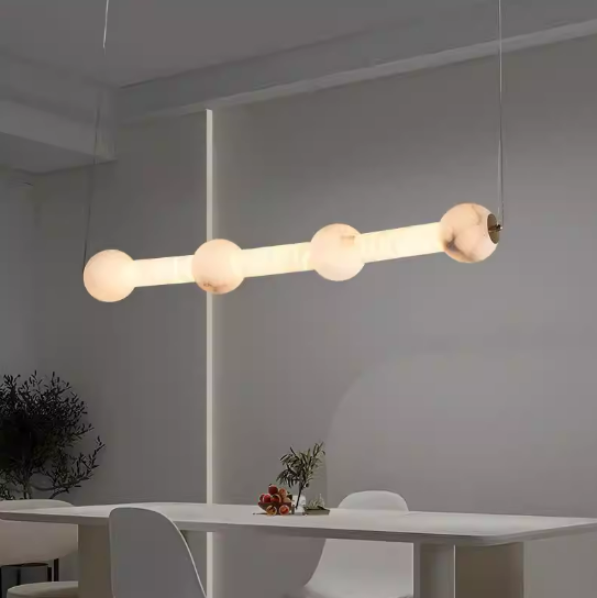 Dinning Room Irregularly Spherical Cylinder Pendant Light