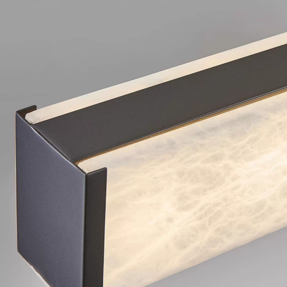 Alabaster Designer Linear Pendant Light for Dining Room